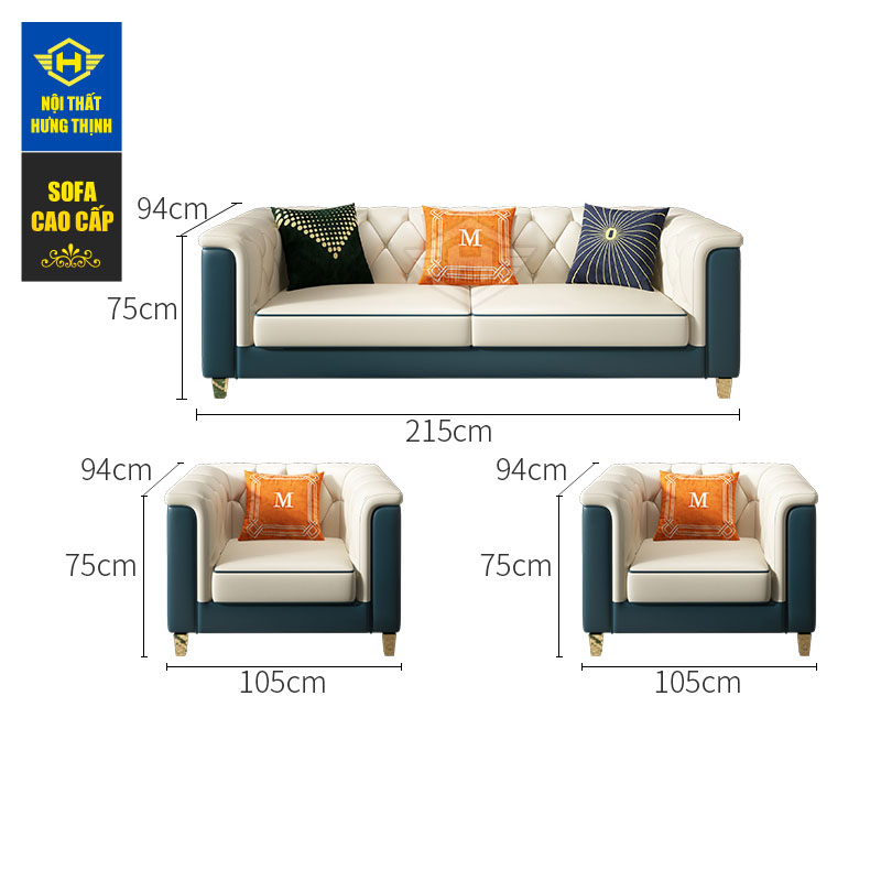 Sofa da Luxury A3