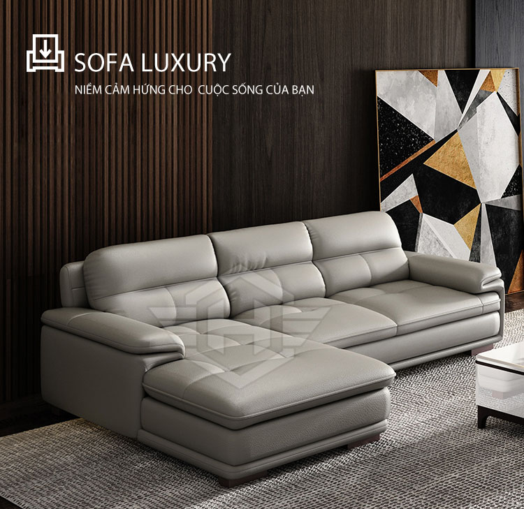Sofa da đẹp Luxury A7