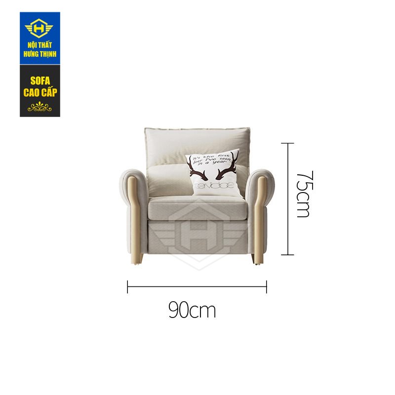 Sofa vải Luxury A1