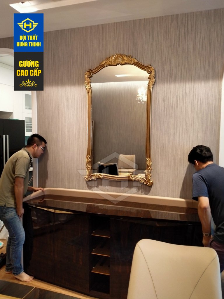 Lắp đặt gương phòng ăn tại Hanoi City Complex