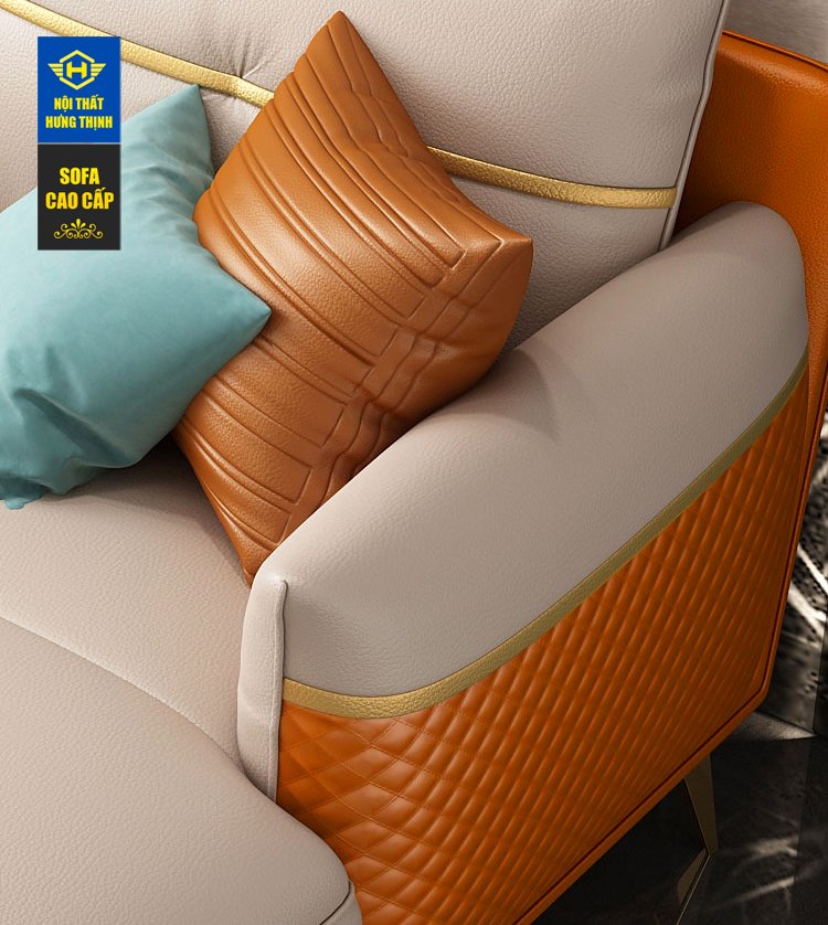 Sofa da cao cấp Luxury A6