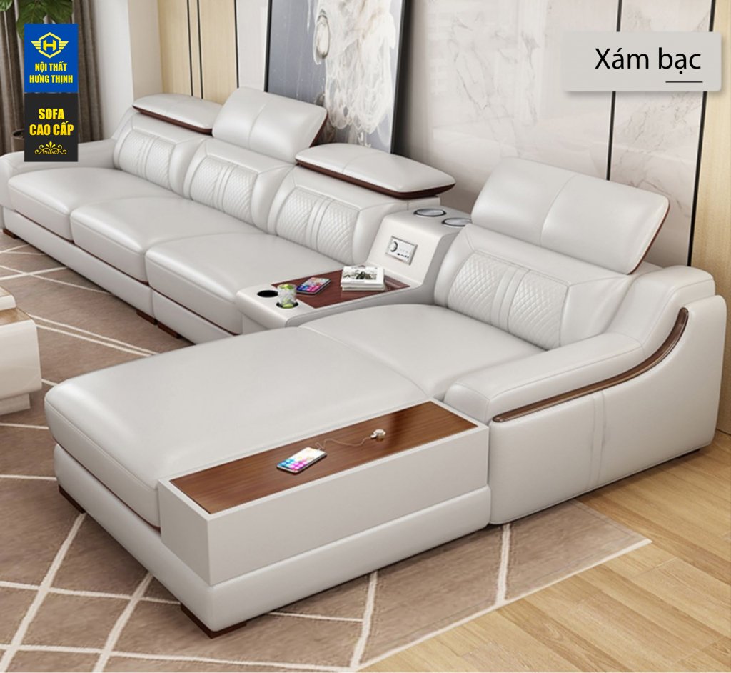 Sofa da cao cấp Luxury A8