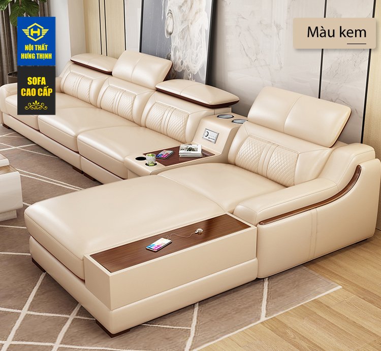 Ghế Sofa da Luxury A8