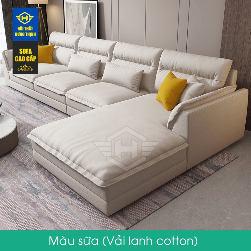 Sofa vải bố nhập khẩu Luxury A5