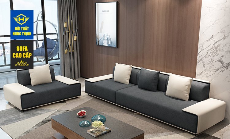 Sofa vải nỉ đẹp Luxury A6