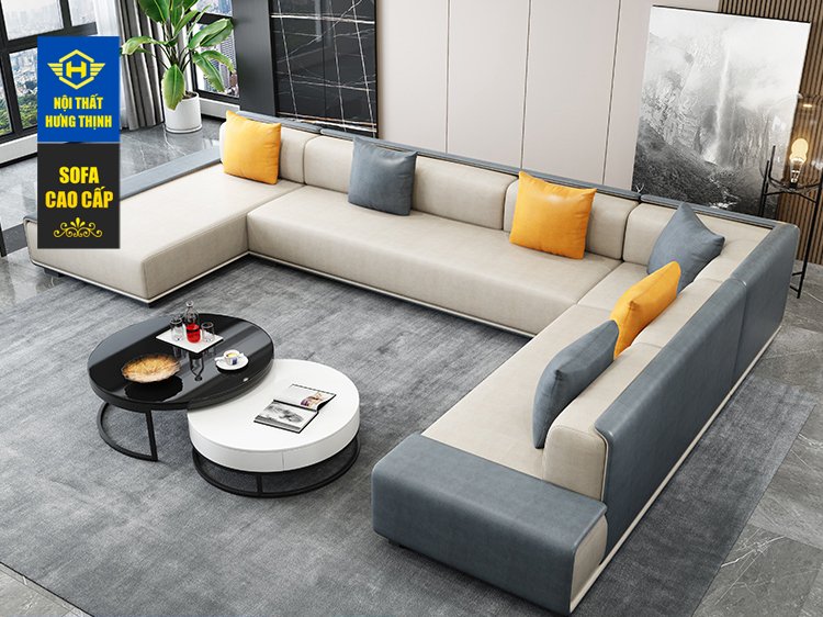  Sản xuất Sofa vải Luxury A6