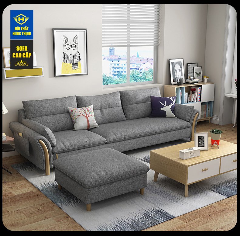 Sofa vải cao cấp Luxury A8