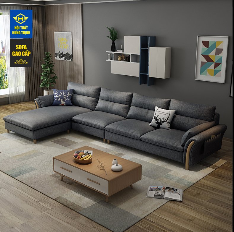 Sofa vải Luxury A8