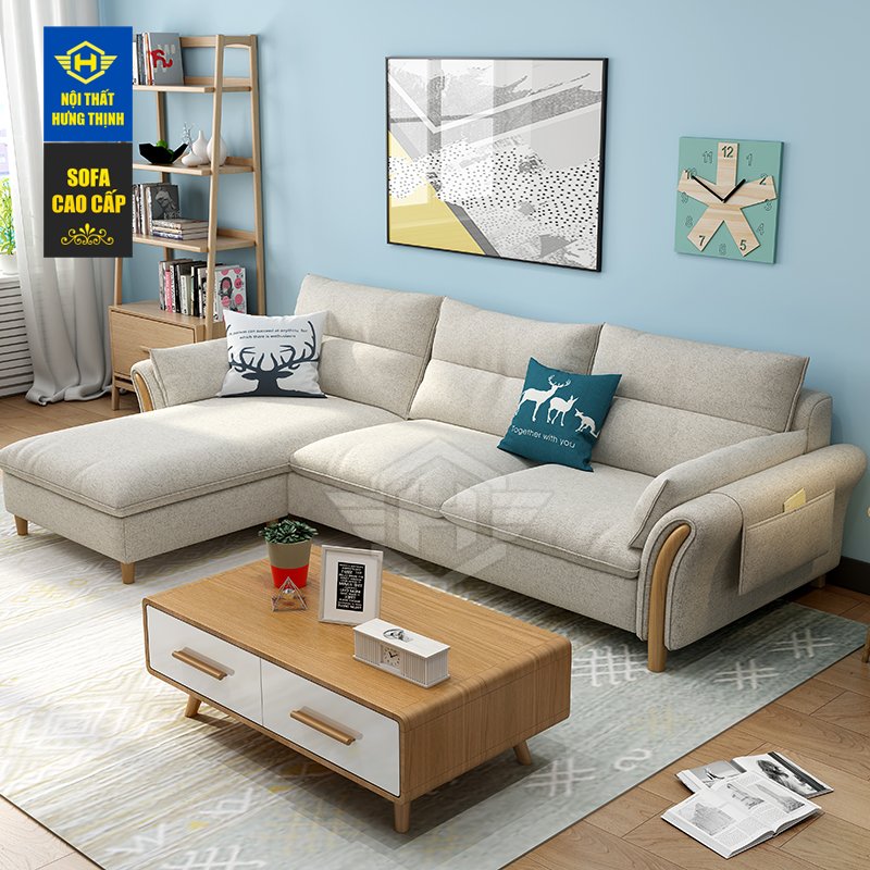 Sofa vải Luxury A8