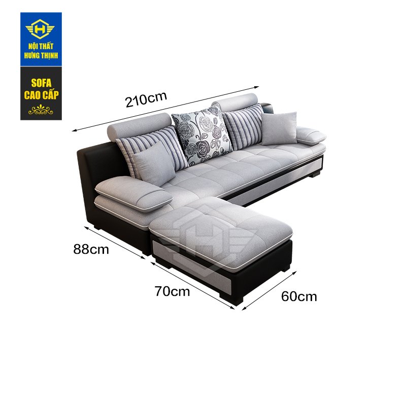 Sofa vải Luxury A9